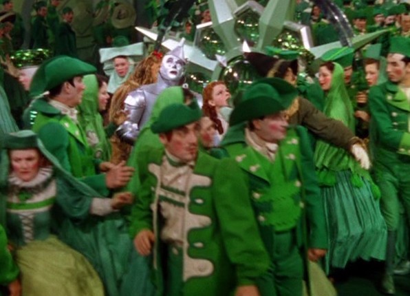 An Emerald City citizen coat from The Wizard of Oz image 2
