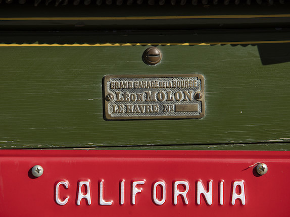 1902 Boyer 9HP Two-Cylinder Rear Entry TonneauEngine no. 593 image 7