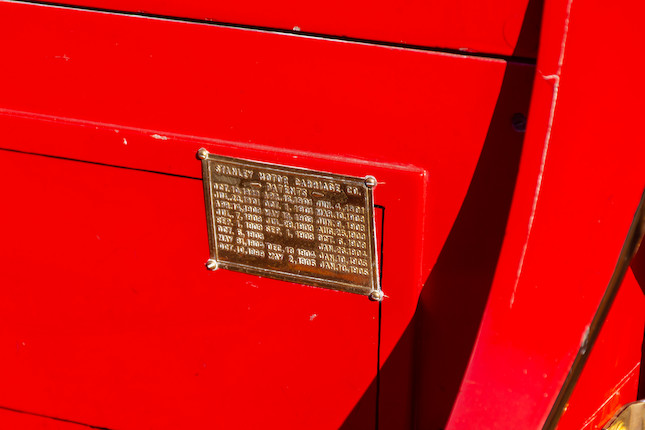 1908 Stanley Model F 20HP Touring CarChassis no. 3899Engine no. F-862 image 50