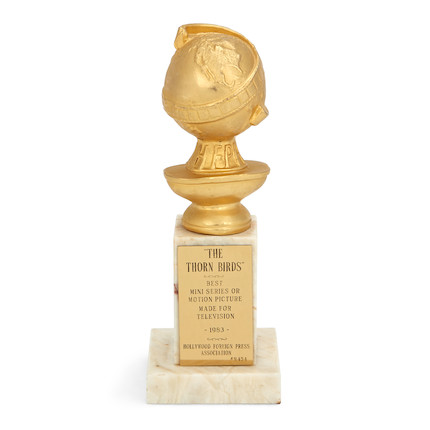 Bonhams : A Golden Globe Award for The Thorn Birds