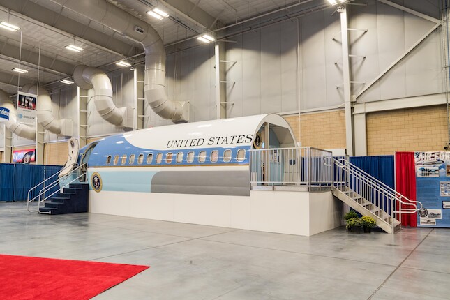 Bonhams : KENNEDY USHERS IN THE JET AGE ABOARD AIR FORCE ONE. A full ...