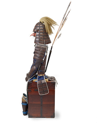 A fine tatami gusoku tengu armor Edo period (1615-1868), 17th/18th century image 41