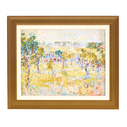 Bonhams : Selden Connor Gile (1877-1947) Oakland Hills - Spring 16 x ...