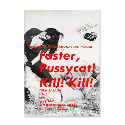 Bonhams : A Faster, Pussycat Kill Kill promotional program