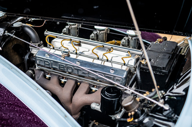1948 Talbot-Lago T26 Record Sport Cabriolet Décapotable  Chassis no. 3179 Talbot-Lago Car No. 100234 Engine no. 26179 image 41