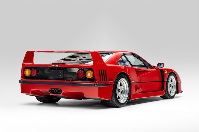 1992 Ferrari  F40  VIN. ZFFMN34A7N0093065 Engine no. 30266 image 3