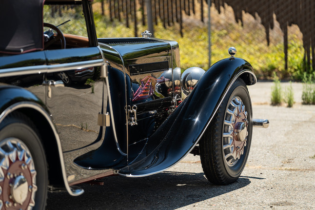 1930 Bucciali TAV 30 LA MARIE TORPÉDO SPORT TYPE CANNES  Chassis no. 101 Engine no. 1147 image 5