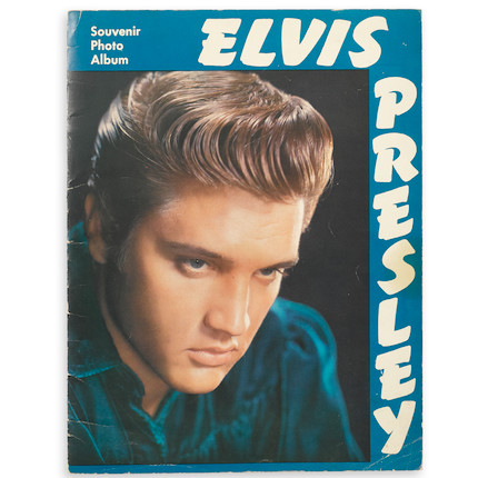 Bonhams : Elvis Presley Signed Souvenir Photo Album, 1956