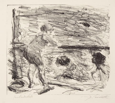 Lovis Corinth (1858-1925); Badeanstalt; Haus am Walchensee; Am Walchensee; (3) image 3