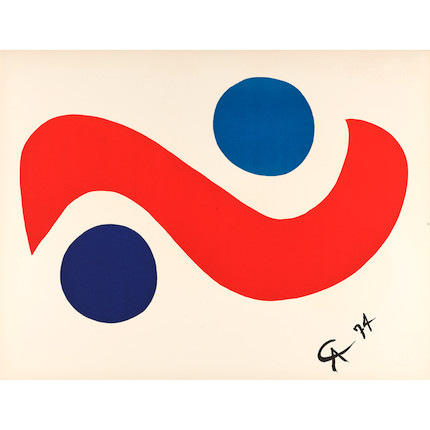 Bonhams : Alexander Calder (1898-1976); Flying Colors (5 works);