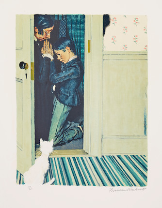 Norman Rockwell (1894-1978); Huckleberry Finn Suite; image 2
