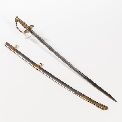 Bonhams Skinner : Model 1850 Staff and Field Officer's Sword, Scabbard ...