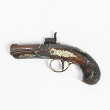 Bonhams Skinner : Henry Deringer Percussion Pocket Pistol,