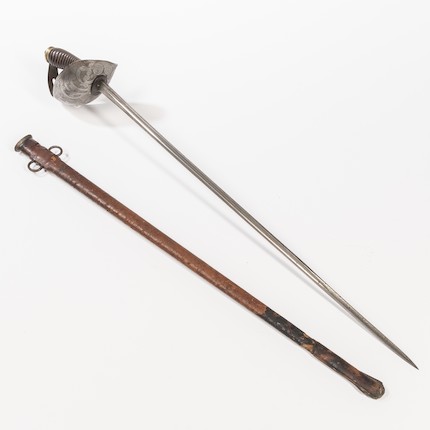 Bonhams Skinner : British Pattern 1912 Cavalry Officer's Sword and Scabbard
