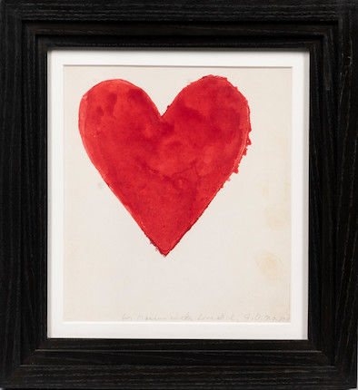 Bonhams Skinner : Jim Dine (born 1935); Heart;