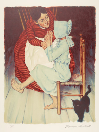 Norman Rockwell (1894-1978); Huckleberry Finn Suite; image 3
