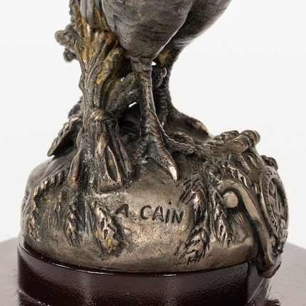 Bonhams Skinner : French Rooster Hood Ornament and Radiator Cap Paris