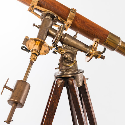 Bonhams Skinner : 3-inch Astronomical Refracting Telescope by W & D ...