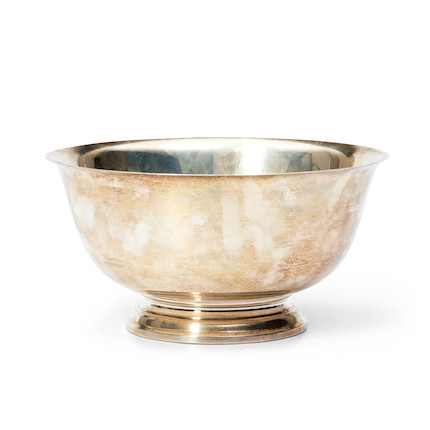 Bonhams Skinner : Gorham Sterling Silver Revere Reproduction Bowl,