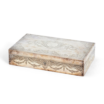 Bonhams Skinner : Howard & Co. Sterling Silver Box,