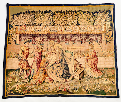 Bonhams Skinner : French Adoration of the Magi Tapestry,