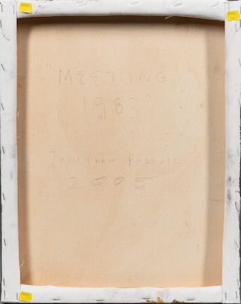 Bonhams Skinner : Jonathan Podwil (American, born 1966) Meeting, 1983 ...