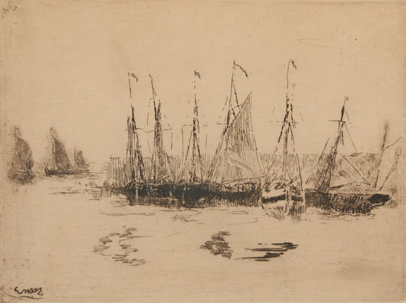 James Ensor (1860-1949); Chaloupes; image 1