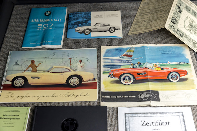 1958 BMW 507 Series II Roadster  Chassis no. 70110 image 107