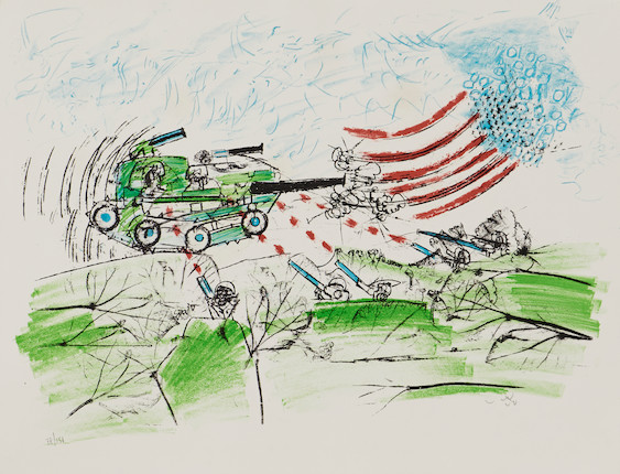 Roberto Matta (1911-2002); La guerre; image 1