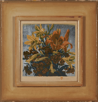 Gustave Baumann (1881-1971); From a Hillside Garden; image 2