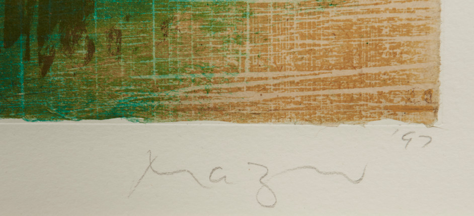 Michael Mazur (1935-2009); After a Chinese Scroll; image 3