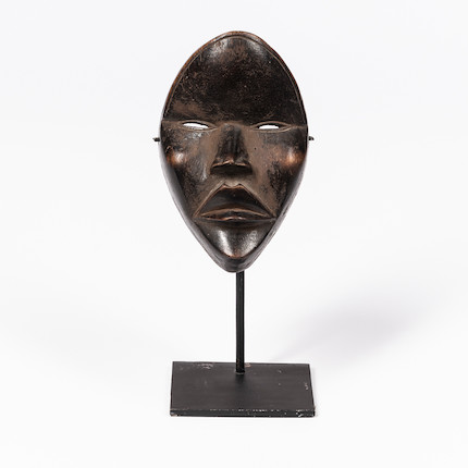 A small Dan mask ht. 6 1/2, wd. 4 in. image 1