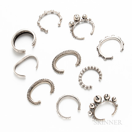 Ten silver bracelets from Timor-Leste image 2