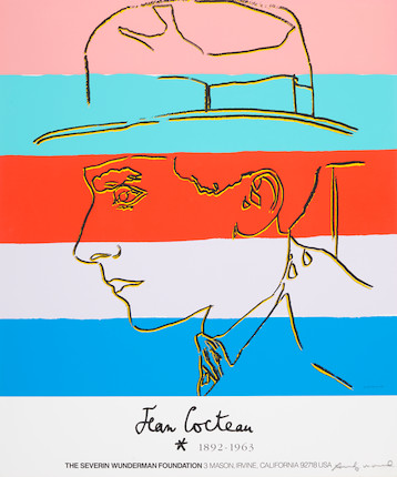 Andy Warhol (1928-1987), Jean Cocteau image 1