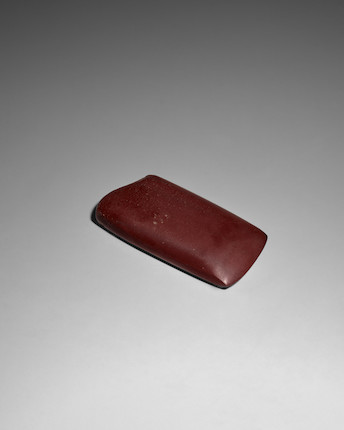 A NEOLITHIC BROWN STONE HAND AXE, BEN Late Neolithic period image 1