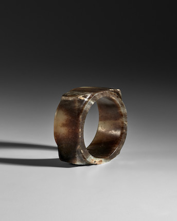 AN ARCHAIC PLAIN JADE CONG Late Shang - Early Western Zhou dynasty, 12th-10th century B.C. image 2