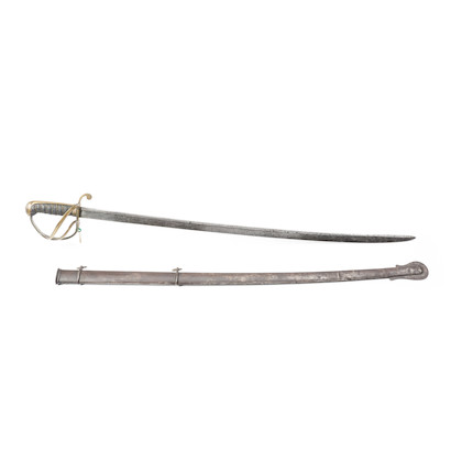 Bonhams Skinner : U.S. Model 1833 Dragoon Enlisted Man's Saber and ...