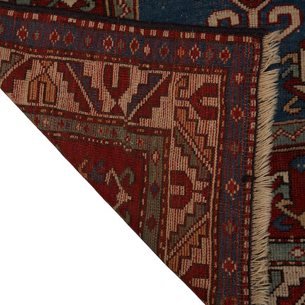Fachralo Kazak Rug Caucasus 3 ft. 9 in. x 4 ft. 8 in. image 4