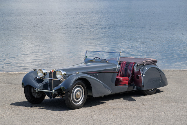 1937 Bugatti Type 57S Sports Tourer  Chassis no. 57541 Engine no. 29SBody no. 3595 image 18