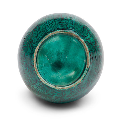 Ko-Kutani Double-gourd Bottle Vase image 2