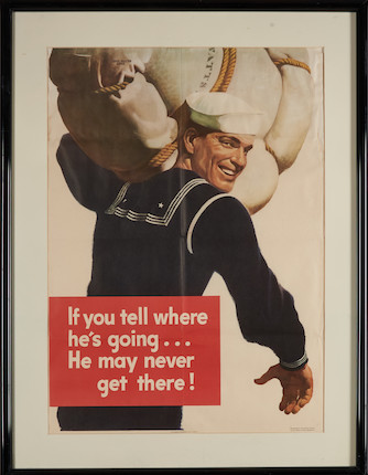 World War II Chromolithograph Poster image 3