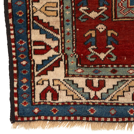 Fachralo Kazak Rug Caucasus 3 ft. 9 in. x 4 ft. 8 in. image 3