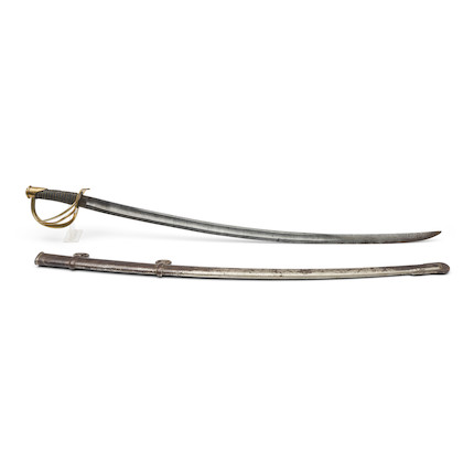 Bonhams Skinner : Imported U.S. Model 1840 Cavalry Saber and Scabbard,