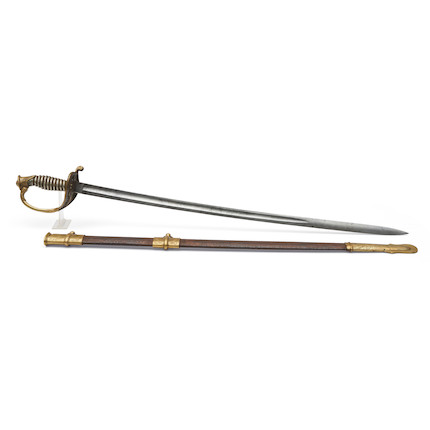 Bonhams Skinner : Imported U.S. Model 1850 Foot Officer's Sword and ...