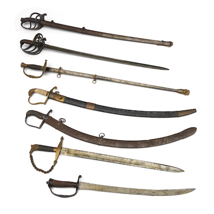 Bonhams Skinner : Seven 18th/19th Century Swords.