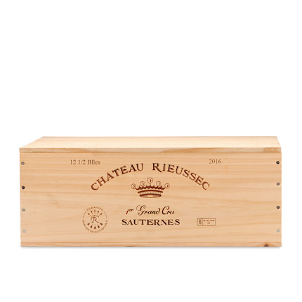 Bonhams Skinner : Chateau Rieussec 2016 (12 375ml bottles)