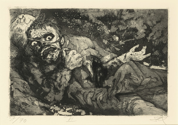 Otto Dix (1891-1969); Der Krieg (The War) (51 works); image 26