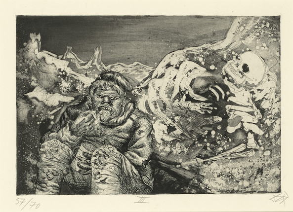 Otto Dix (1891-1969); Der Krieg (The War) (51 works); image 29