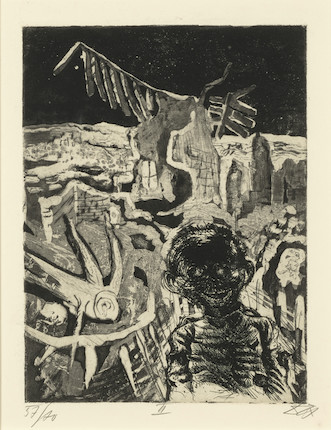 Otto Dix (1891-1969); Der Krieg (The War) (51 works); image 34