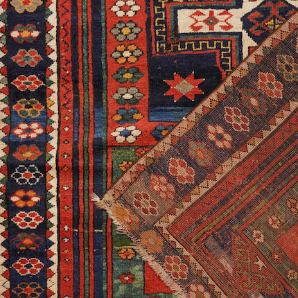 Kazak Three Medallions Rug Caucasus 4 ft. 4 in. x 7 ft. 6 in. image 2